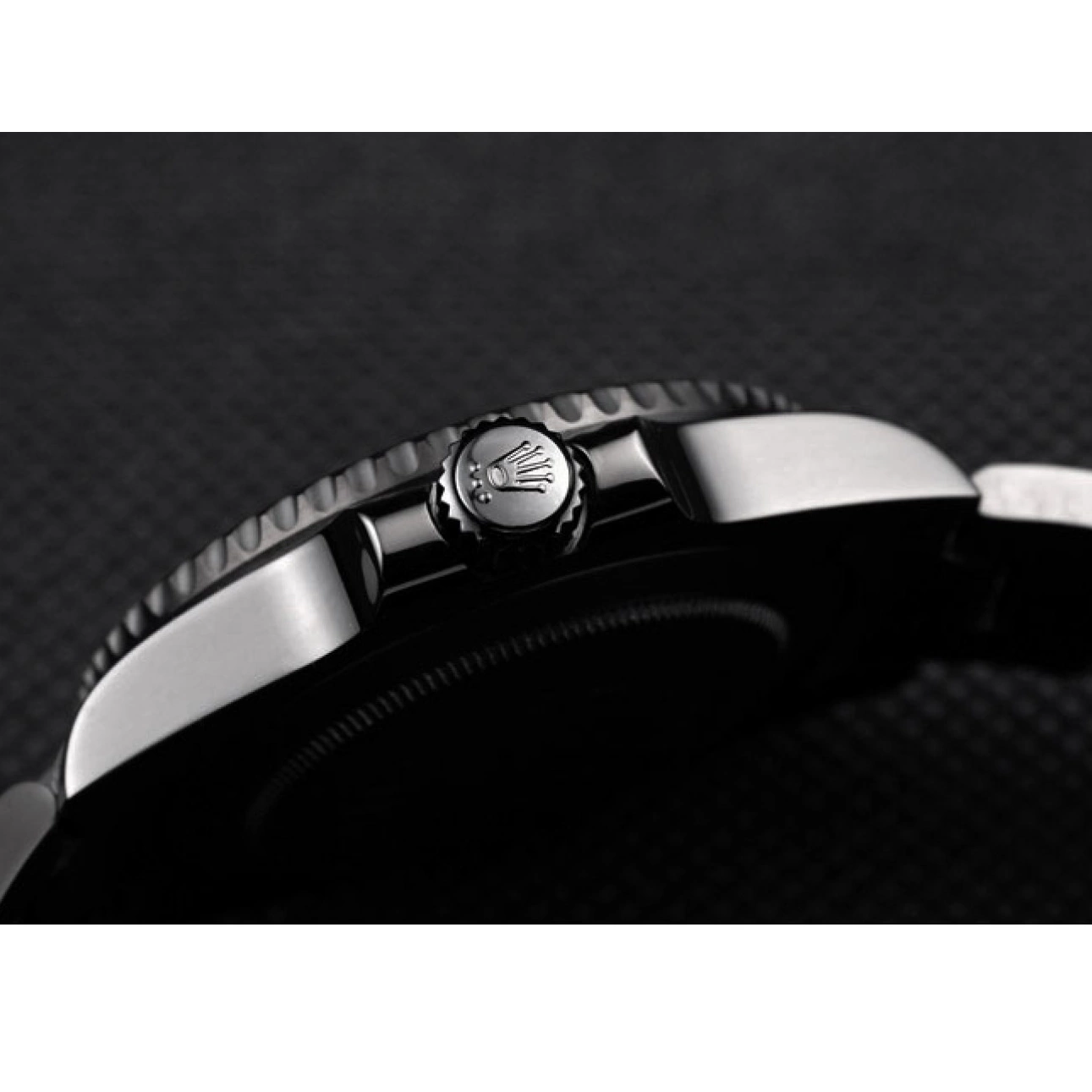 Aaa replica watch Steel Swiss Black Dial Strap Black Pro-Hunter Submariner Rolex 0629